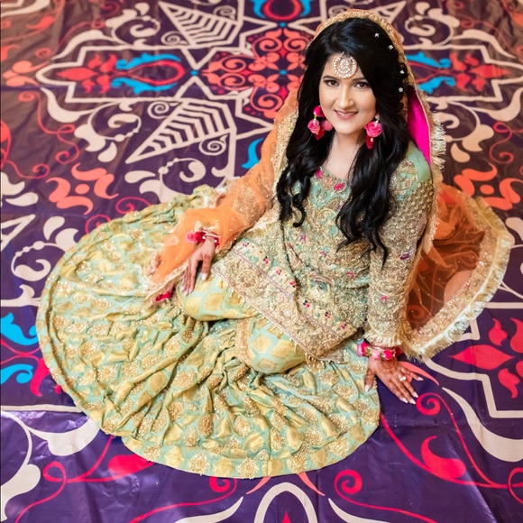 Dresses & Skirts - Beautiful customized, hand-made outfit from Pakistan.